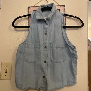 Pull & bear denim top